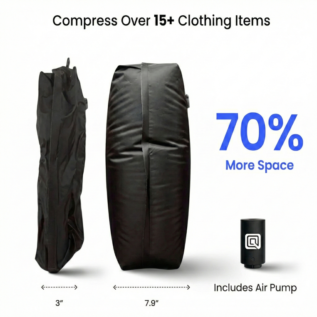 Compaqt VolumeLock™ Seal the air. Lock the space