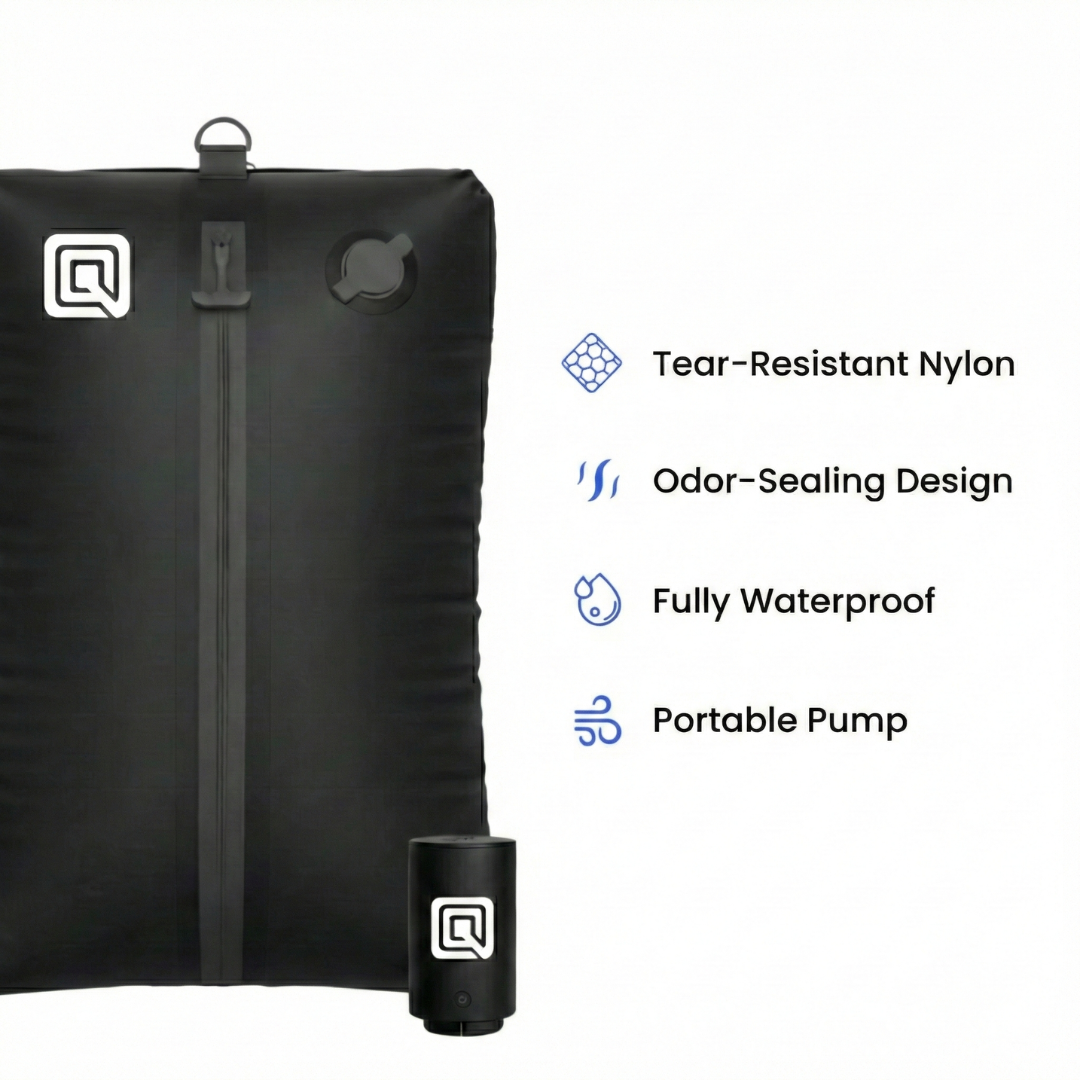 Compaqt VolumeLock™ Seal the air. Lock the space